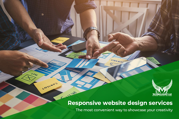 Responsive website design services The most convenient way to showcase your creativity